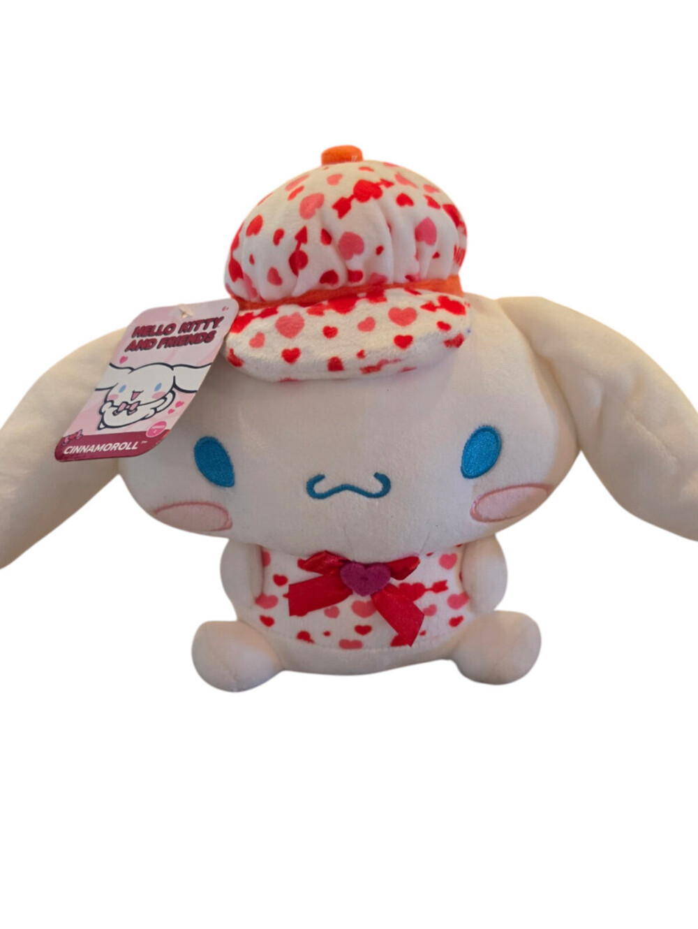 Sanrio Hello Kitty & Friends Valentine's Day Cinnamoroll 8-Inch Plush NEW